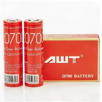 Аккумуляторные батареи 21700  AWT 4200 Mah (оригин